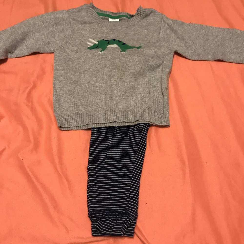 Carters Knit Sweater Set